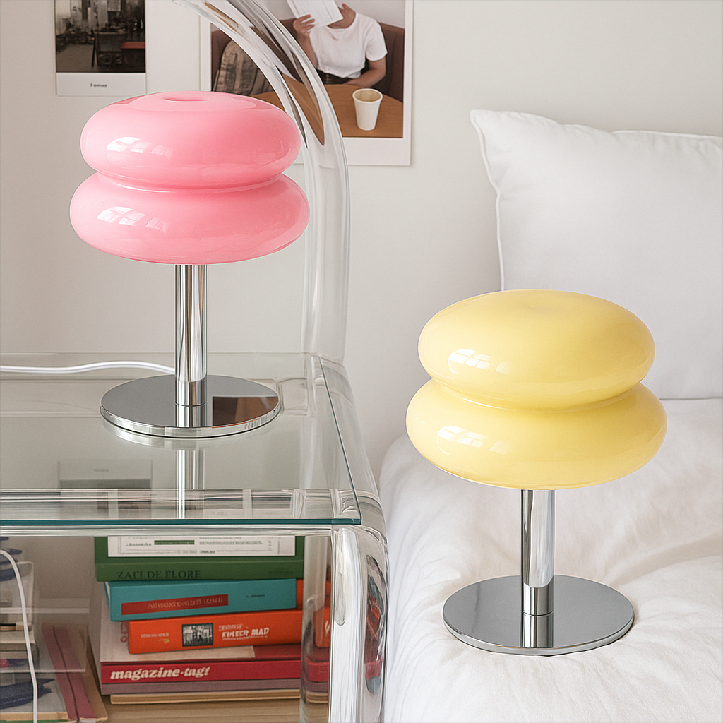 ModernoLuce | Italiaanse Tafellamp – Bauhaus Design – Dimbaar – LED – USB – 29,5 cm