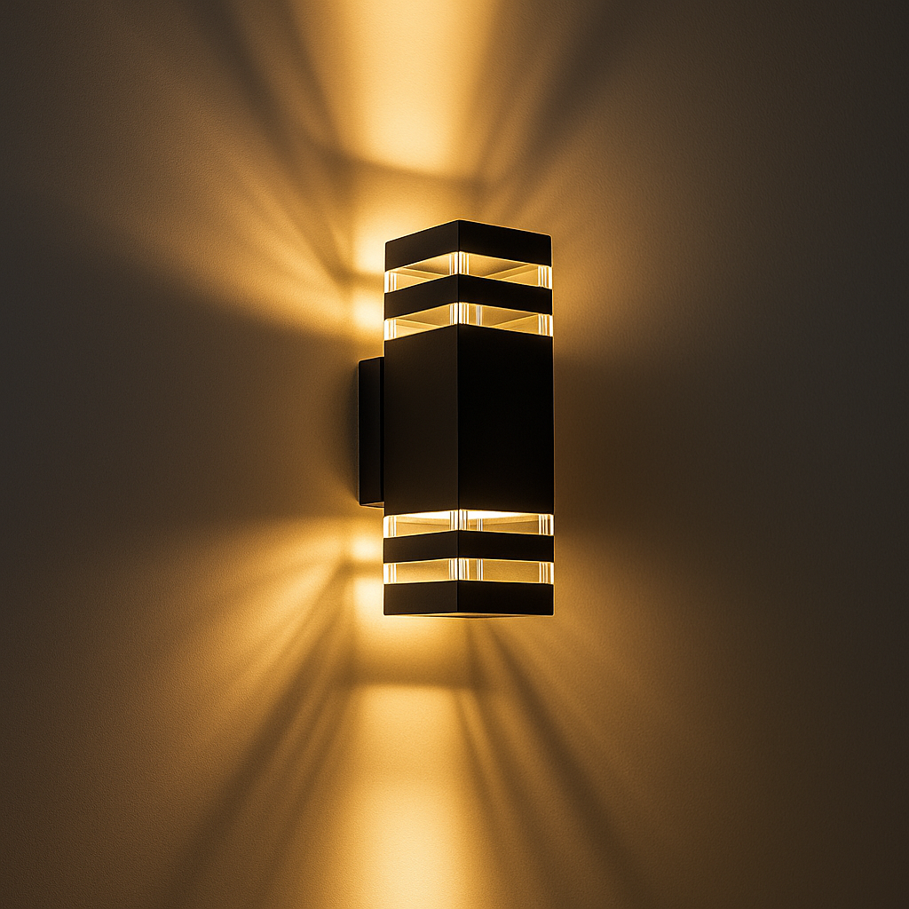 TORCHA | Moderne Wandlamp – Waterdicht Aluminium – Ontwerp door Johnathen Wooley – Voor Binnen & Buiten