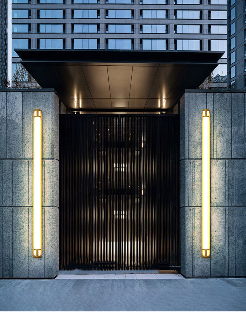 Veloura | Lampada da parete esterna LED Villa Oro