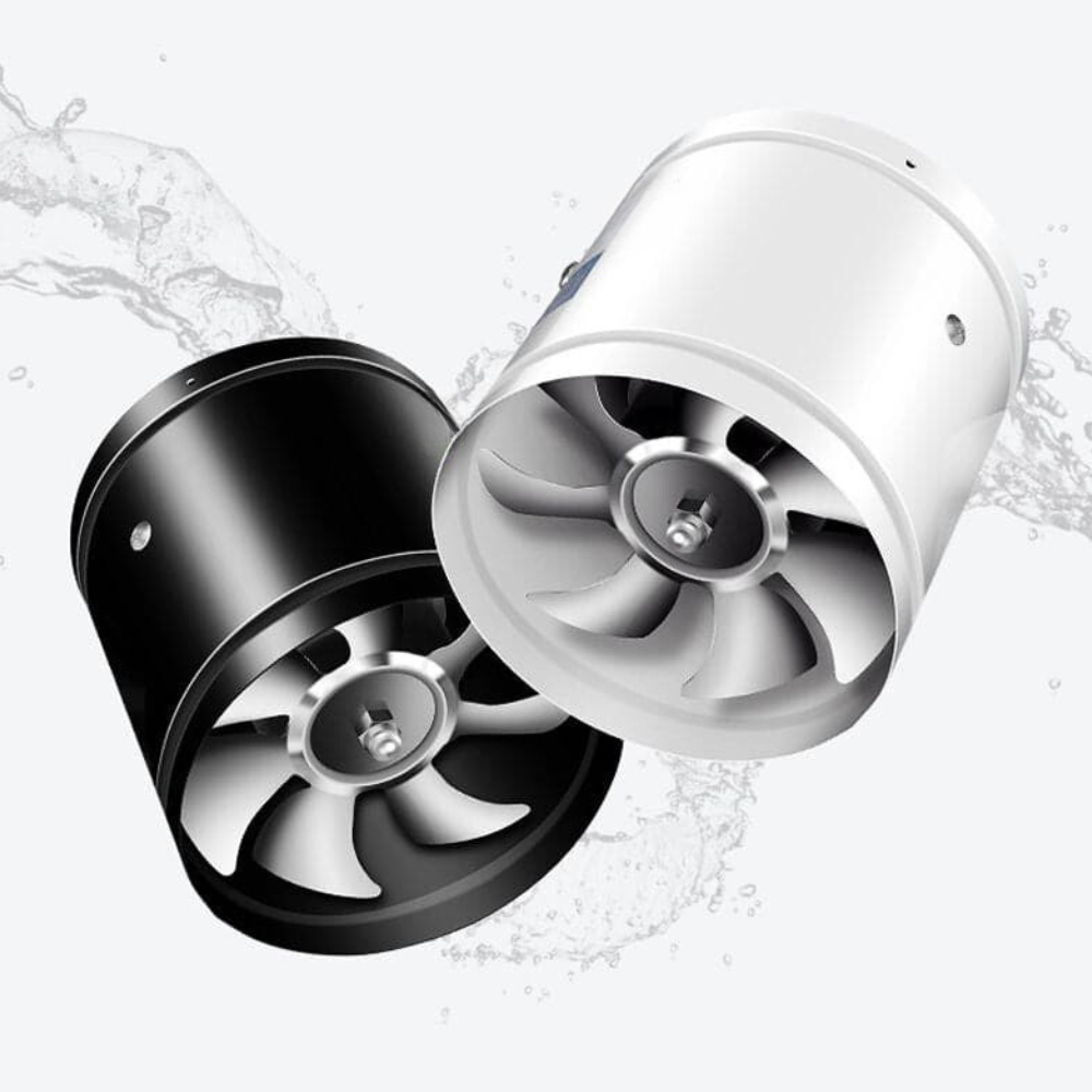 Ventilatore di Aspirazione Silenzioso e Potente - Migliora la Qualità dell'Aria a Casa e in Ufficio