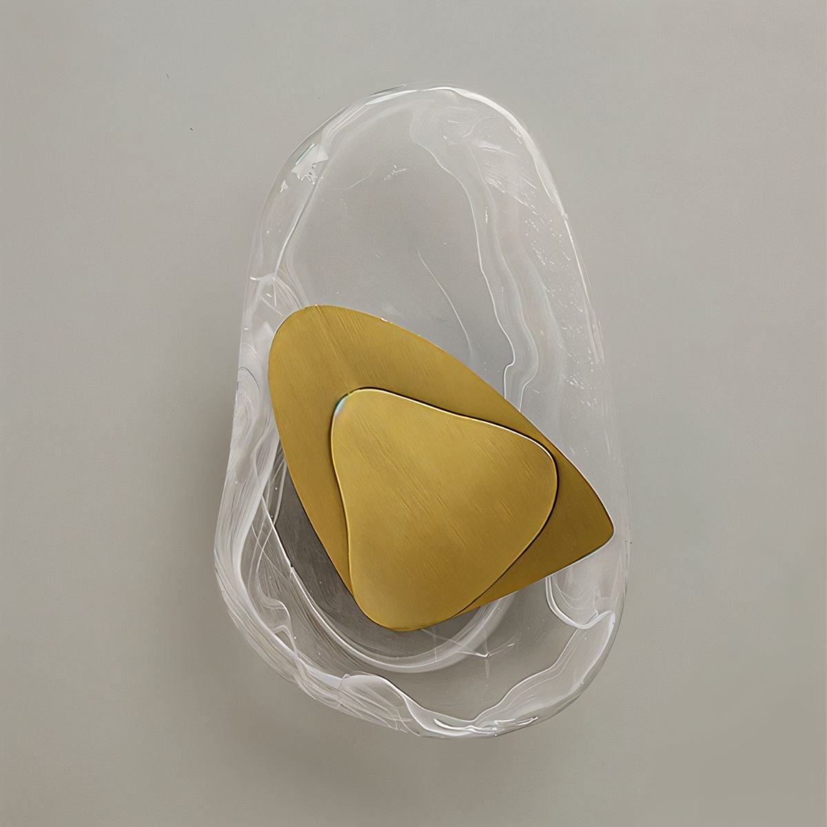 Crystella – Wandlamp van Glas & IJzer | Sfeervol LED Licht