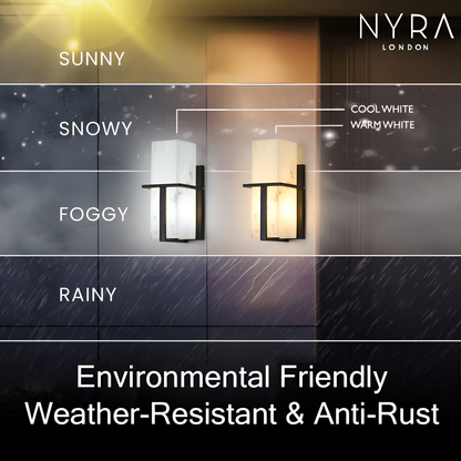 Arlen Outdoor Marble Wall Light