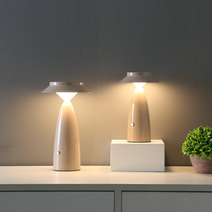 MushroomGlo - Lampada da Tavolo Gioiosa con Design Industriale