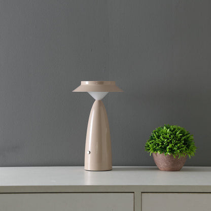 MushroomGlo - Lampada da Tavolo Gioiosa con Design Industriale