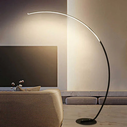 Dimbare Design Vloerlamp LUMORA met Warm LED Licht (2700K)