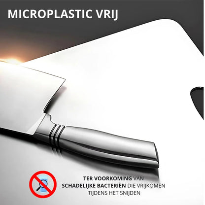 TitanPure | Hygiënisch Snijplank van 100% Zuiver Titanium