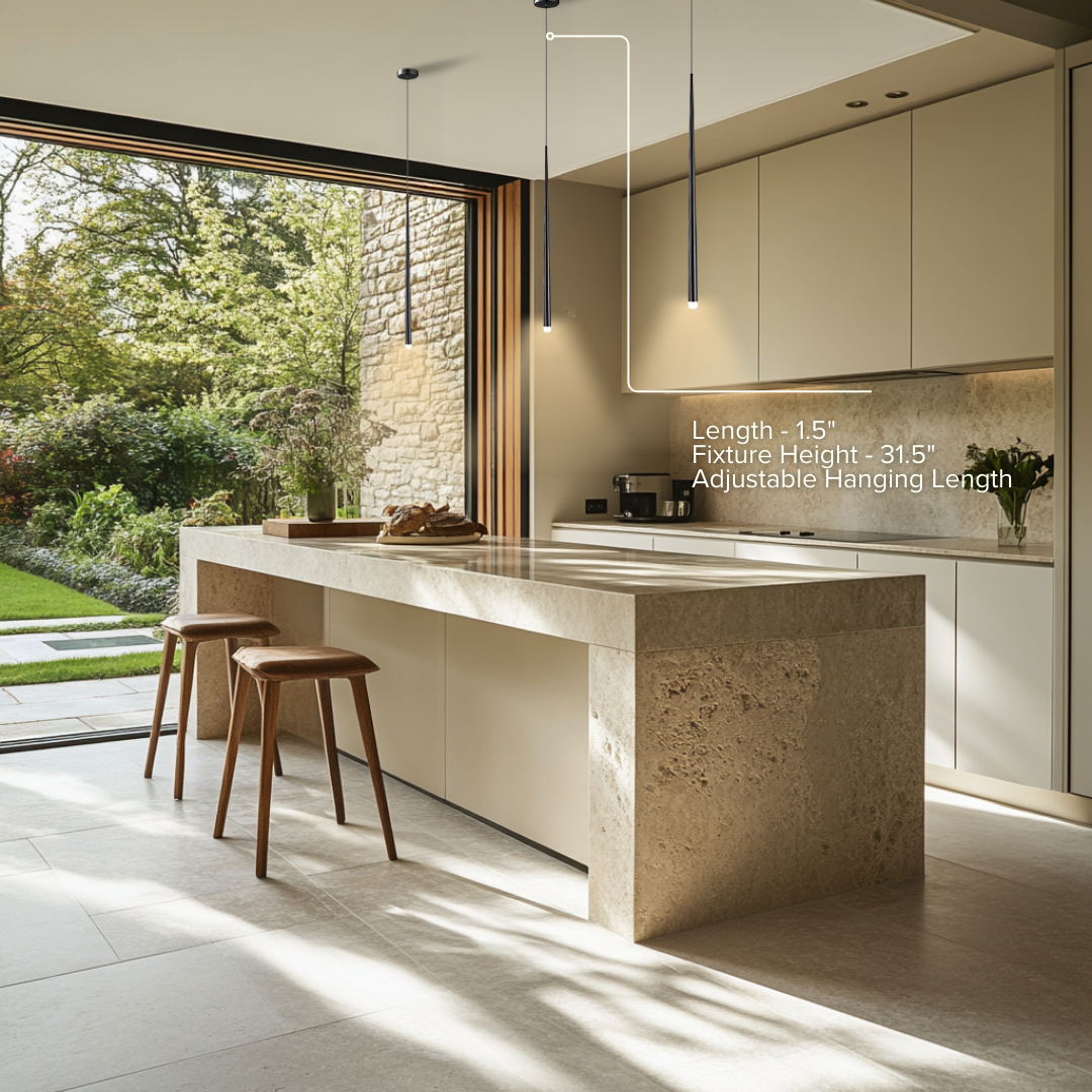 Lampada a sospensione VIRENNA – Lampada a sospensione a goccia LED regolabile con luce calda