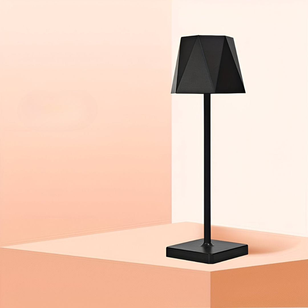 PolyNova - Lampada da Tavolo LED Esagonale Portatile - Impermeabile e Ricaricabile