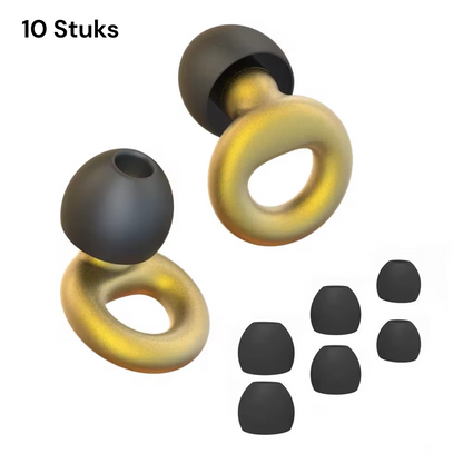 ZenSilence™ | Silikonowe zatyczki do uszu do snu, pracy i pływania (4 rozmiary)