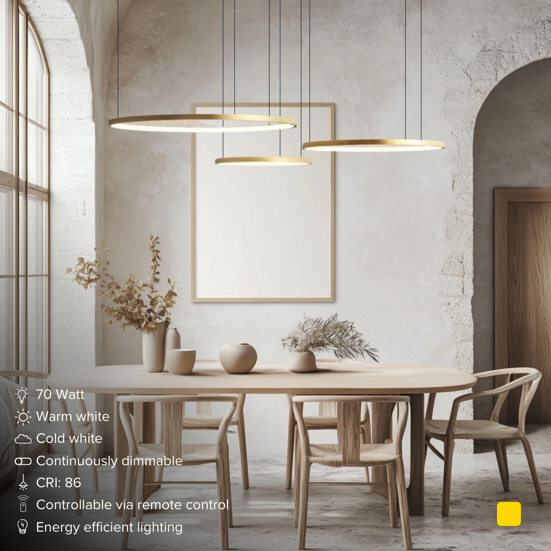 LUNÉA Lampada da parete – Design senza tempo con attacco E27 e luce accogliente