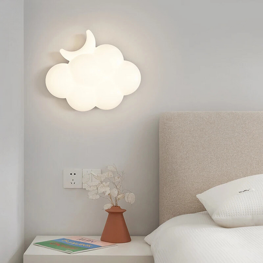 Cloudii - Moderne LED Wandlamp voor Kinderkamers en Slaapkamers
