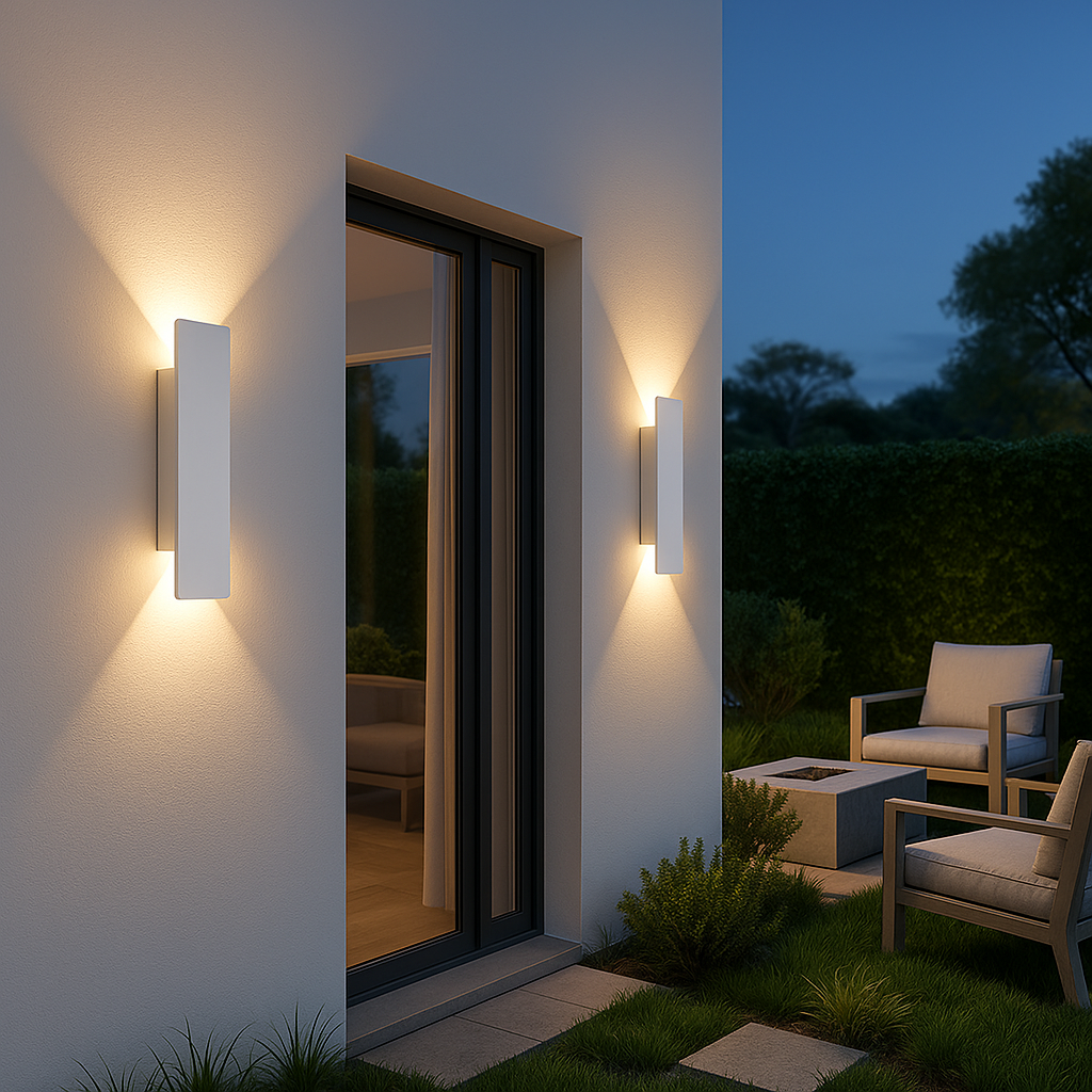 Streamline LED Wandlamp voor Buiten – 4 Maten Beschikbaar