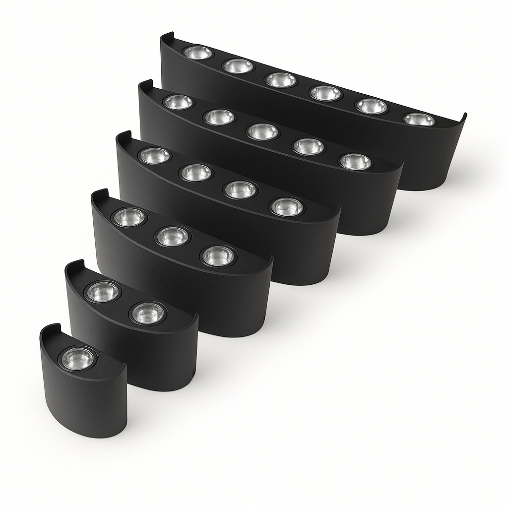 Rayzaar | Minimalistische LED Wandlamp met Op- & Neerlicht | IP65 Waterdicht voor Binnen & Buiten