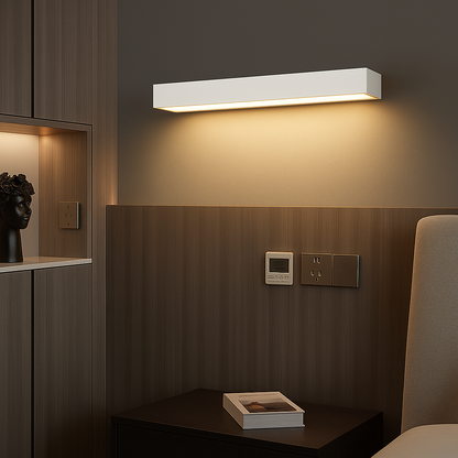 Lumistra | LED Wandlamp voor Binnen & Buiten – IP65 Waterdicht – Zwart/Wit – 20/30/50 cm – Warm/Natuurlijk/Koud Licht