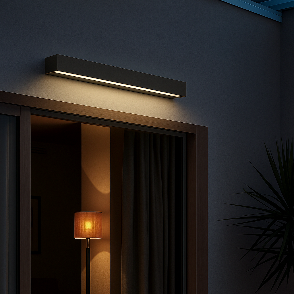 Lumistra | LED Wandlamp voor Binnen & Buiten – IP65 Waterdicht – Zwart/Wit – 20/30/50 cm – Warm/Natuurlijk/Koud Licht