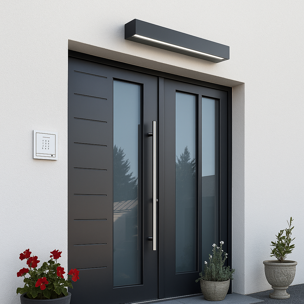 Lumistra | LED Wandlamp voor Binnen & Buiten – IP65 Waterdicht – Zwart/Wit – 20/30/50 cm – Warm/Natuurlijk/Koud Licht