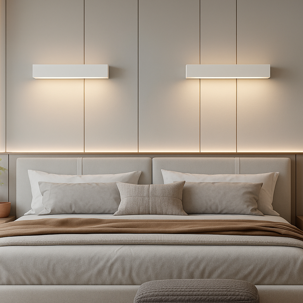 Lumistra | LED Wandlamp voor Binnen & Buiten – IP65 Waterdicht – Zwart/Wit – 20/30/50 cm – Warm/Natuurlijk/Koud Licht