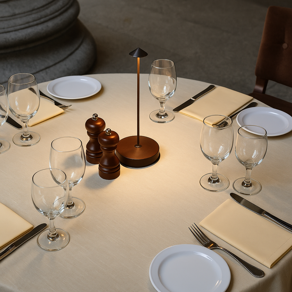 Lumelair | Minimalistische LED Tafellamp - Waterdichte & Dimbare Snoerloze Verlichting