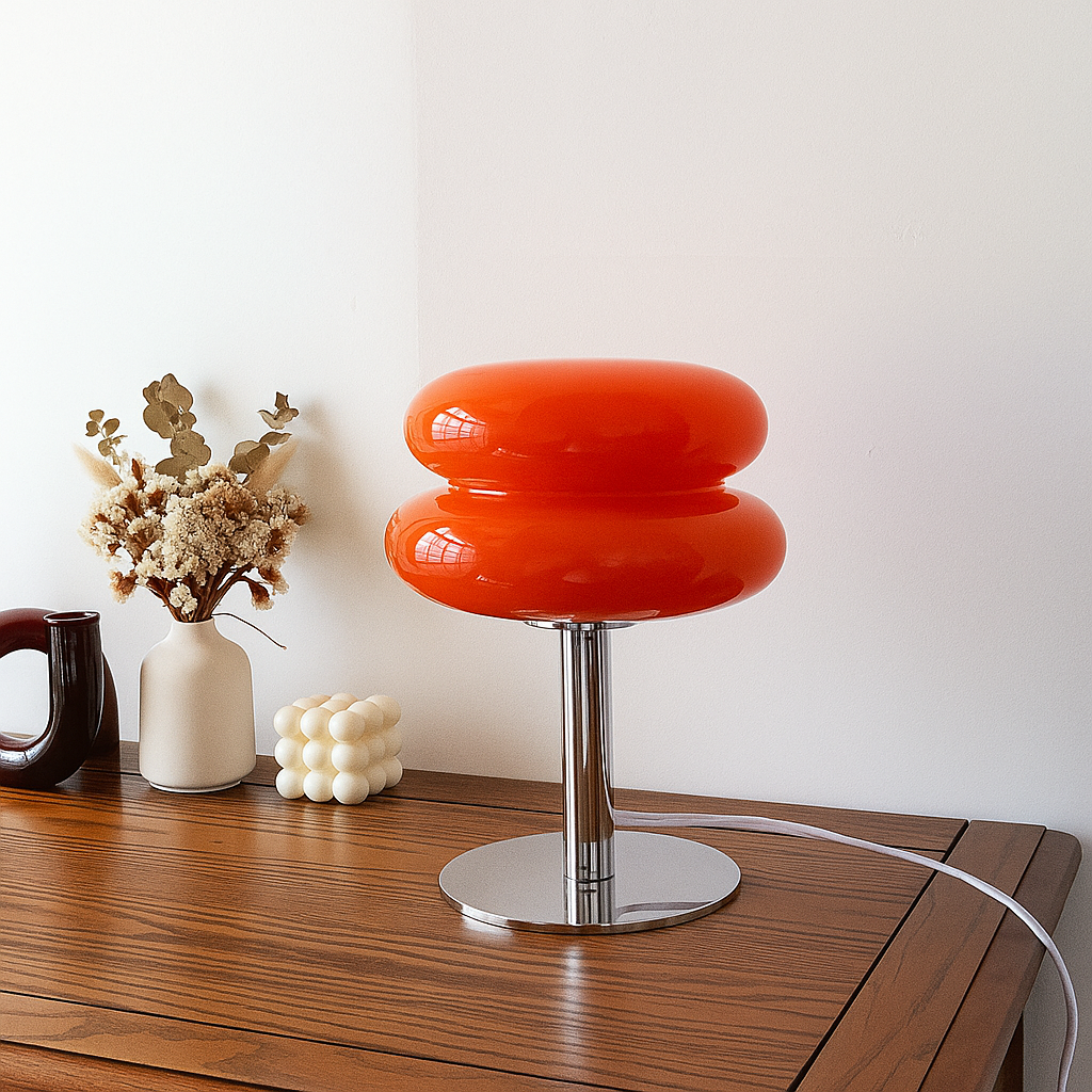 ModernoLuce | Italiaanse Tafellamp – Bauhaus Design – Dimbaar – LED – USB – 29,5 cm