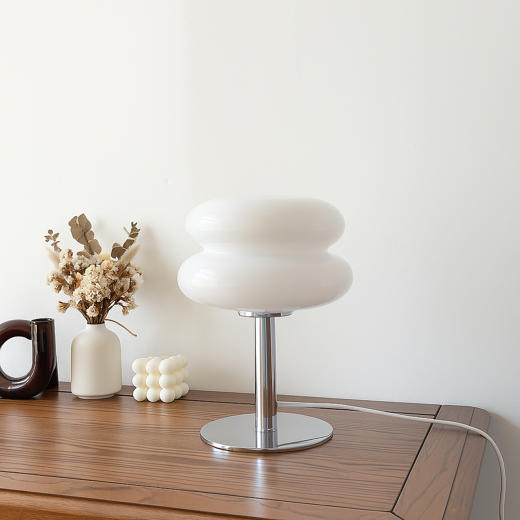 ModernoLuce | Italiaanse Tafellamp – Bauhaus Design – Dimbaar – LED – USB – 29,5 cm