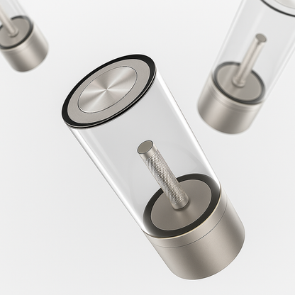 GlowLume | LED Tafellamp met Kaarslichteffect – Dimbaar & Oplaadbaar – Aluminium Design – 12u Gebruik – Binnen & Buiten