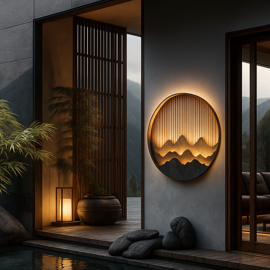 WeerLicht | Moderne Waterdichte LED Wandlamp – IP55 – Roestvrij – Voor Binnen & Buiten – Zwart Mat