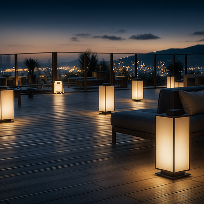 LeviLux | Solar of Elektrische Tuinlamp – RVS LED Buitenverlichting – Roestvrij & Waterdicht – Staande Lamp voor Tuin & Oprit