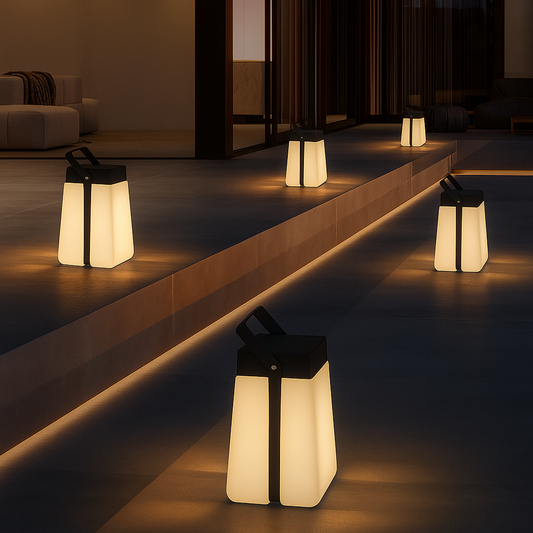 SAVANNIA | Solar Buitenlamp – LED Tuinlamp in Scandinavische Stijl – Weerbestendig – Zwart Mat Aluminium – Nordic Design