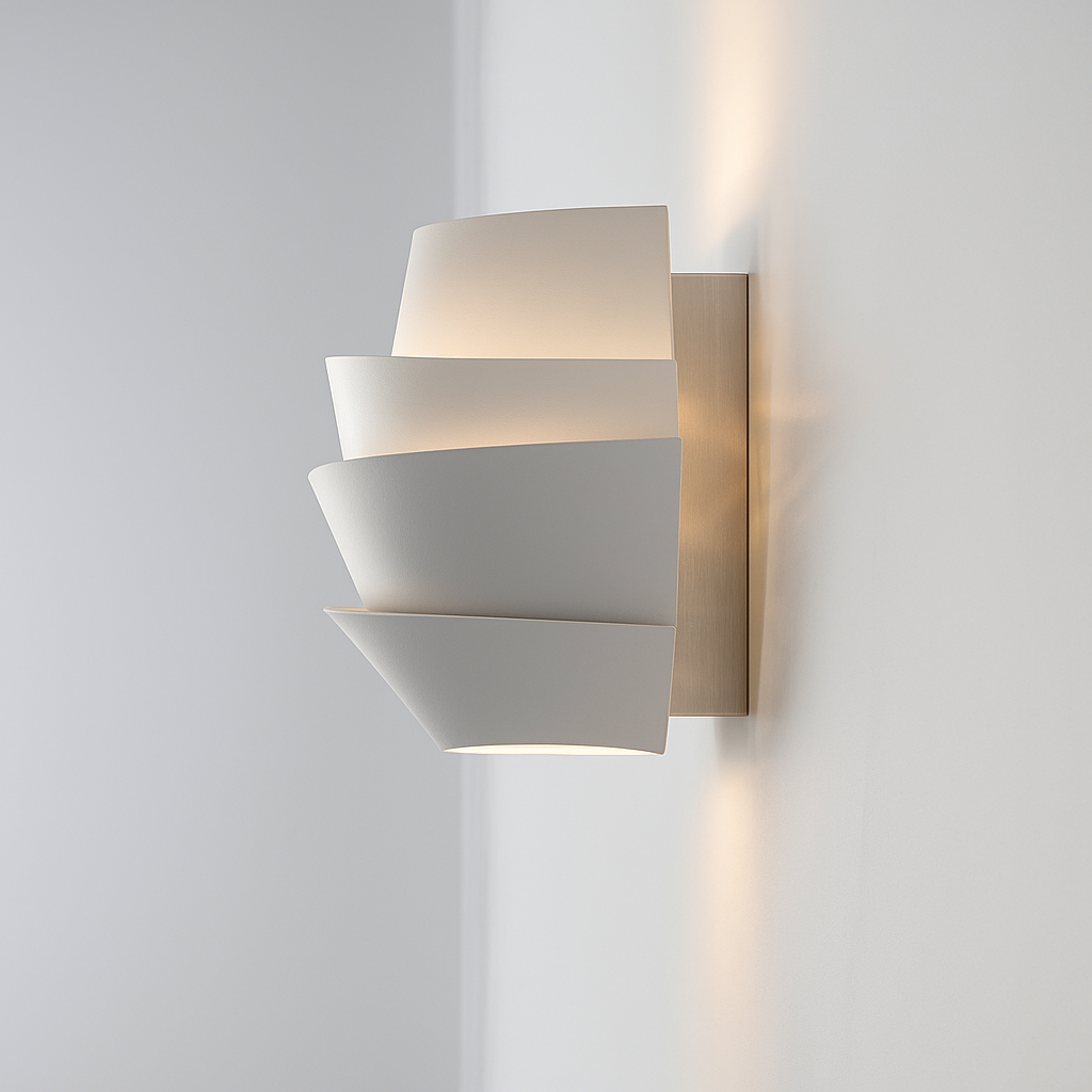 Luminique Wandlamp | Scandinavisch Design met 2 Lichtpunten – IJzeren Behuizing