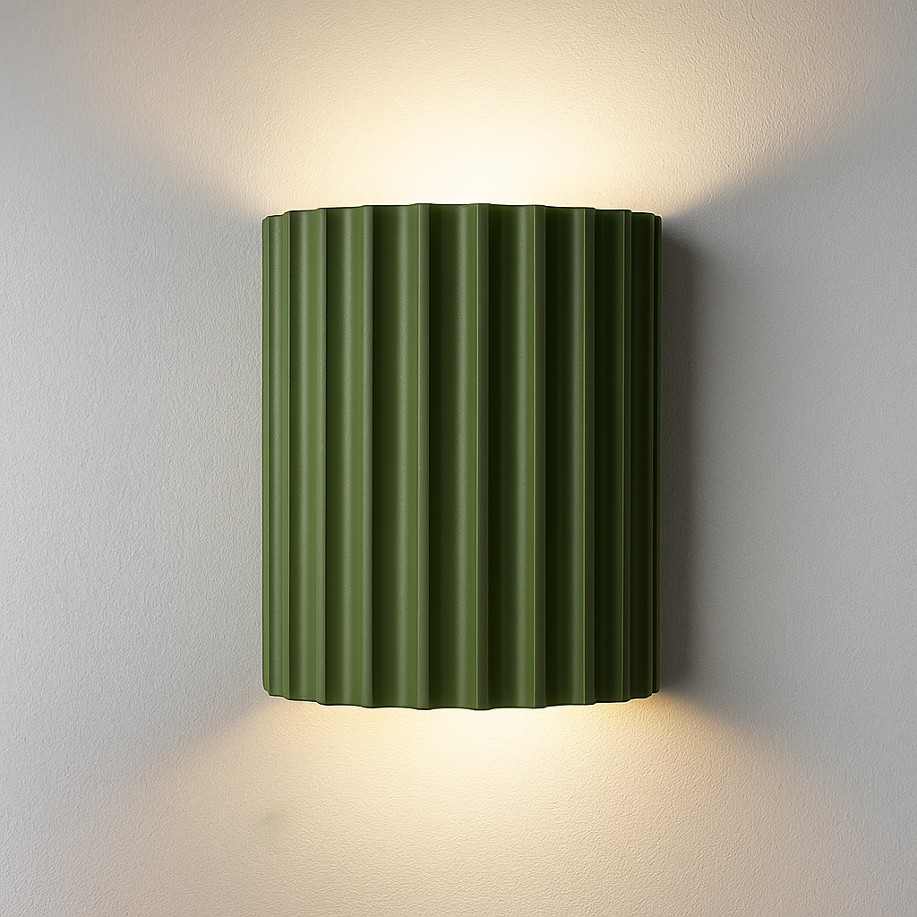 ArtiGlow Wandlamp | Moderne Kunsthars Wandverlichting met LED – 14 x 8 x 16,5 cm