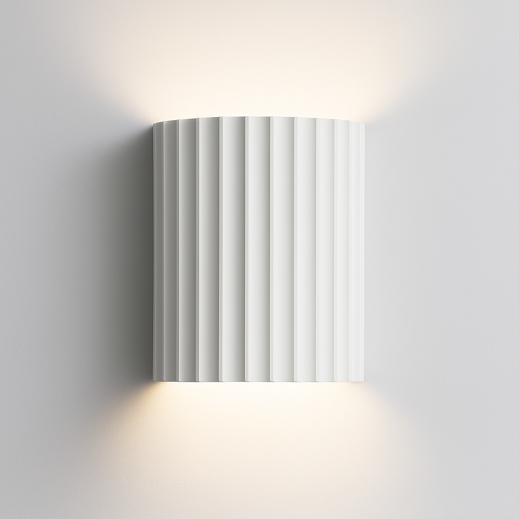 ArtiGlow Wandlamp | Moderne Kunsthars Wandverlichting met LED – 14 x 8 x 16,5 cm