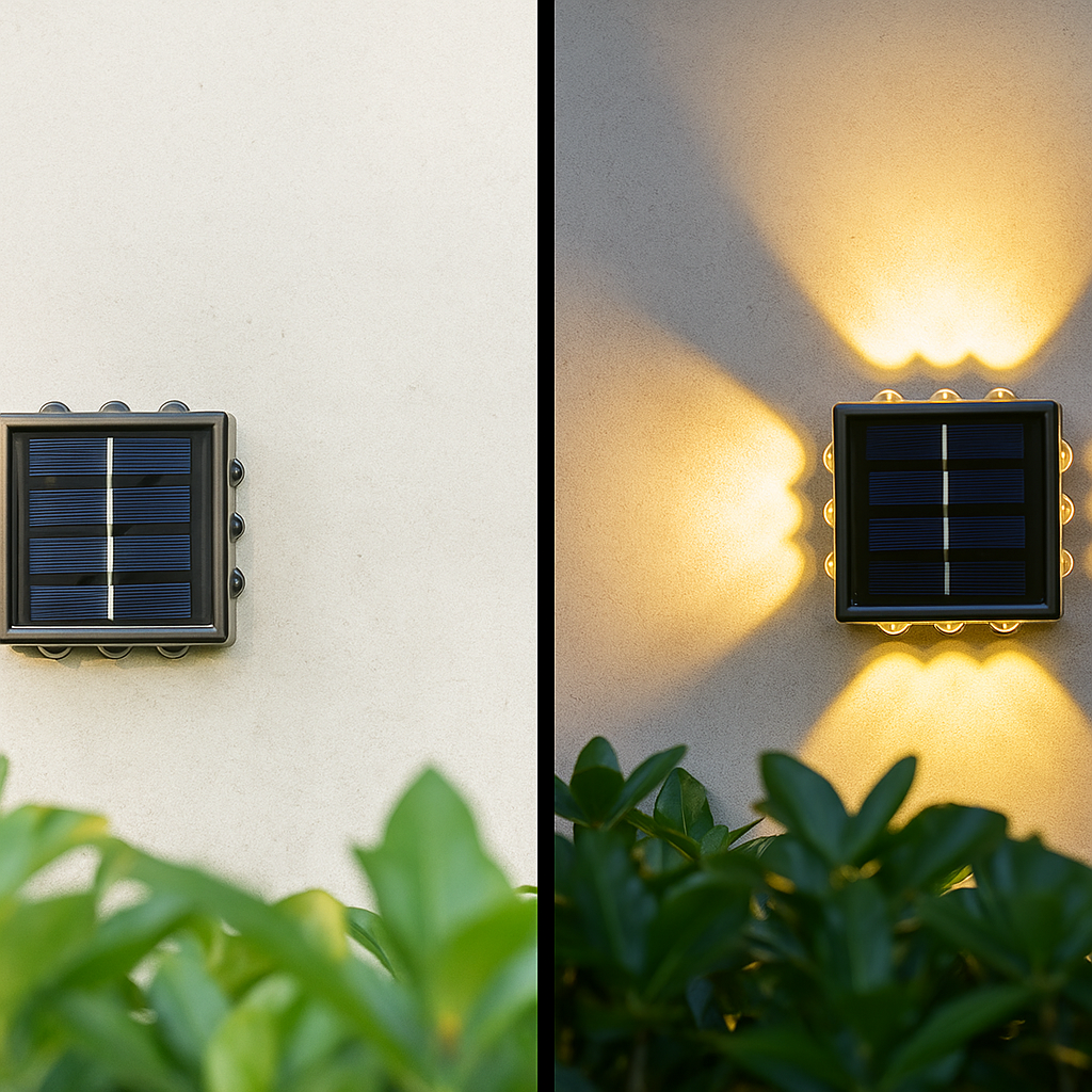 Solara | LQ Wandlamp op zonne-energie