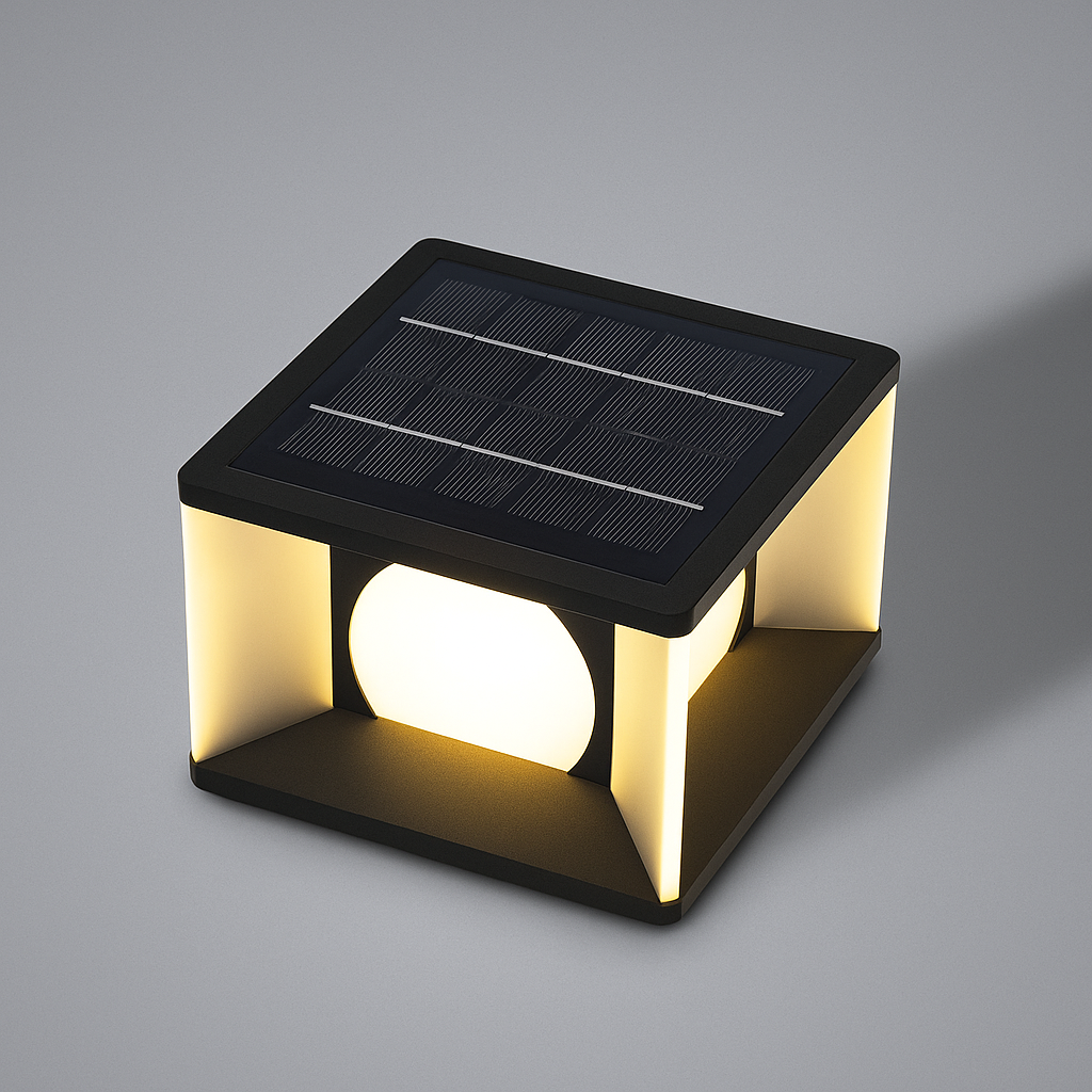 Arvella | Ambiental Zonnelamp met Sensor – IP65 Weerbestendig – LED Buitenverlichting