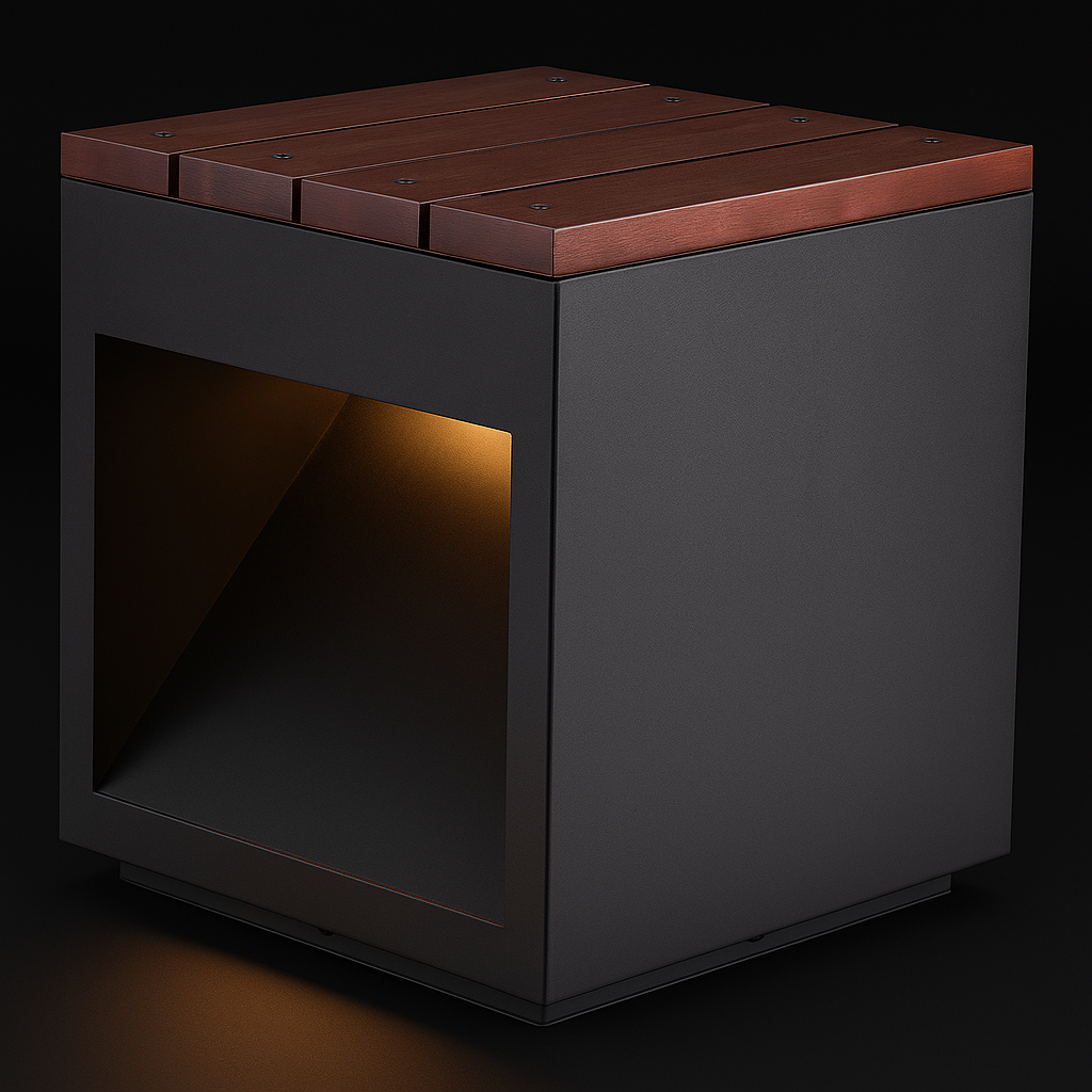 SpiraLux | Lampada da Esterno Moderna in Acciaio Inossidabile – LED – IP65 – 11–15W – AC 110–240V