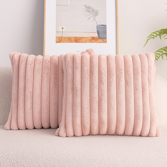 Zlina | Pluche Kussenhoes – Zacht & Stijlvol – 45x45 cm