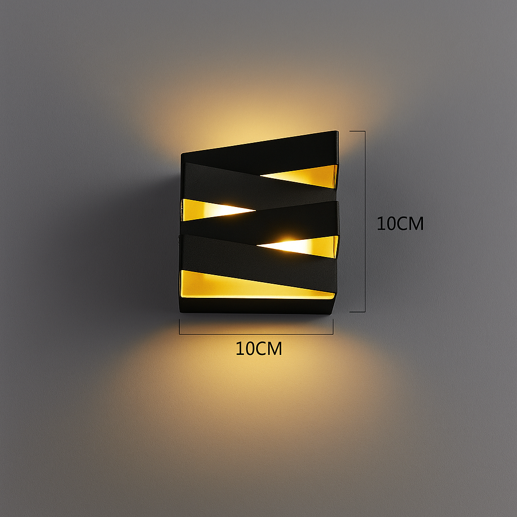 Lampada Ziggy Zag – Lampada da Esterno Moderna IP65 | LED | Nero o Bianco | 2 Formati