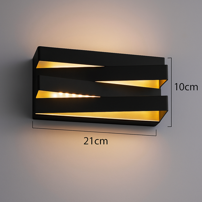 Lampada Ziggy Zag – Lampada da Esterno Moderna IP65 | LED | Nero o Bianco | 2 Formati