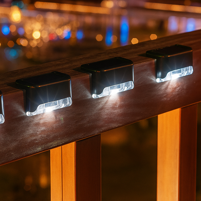 Solar-Glow | Zelfklevende Buitenlampen op Zonne-energie 5+5 GRATIS