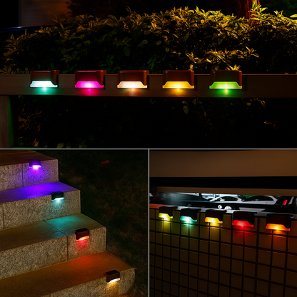 Solar-Glow | Zelfklevende Buitenlampen op Zonne-energie 5+5 GRATIS