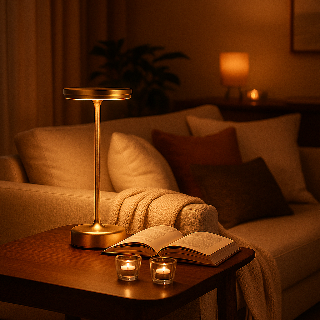 Lumoa | Draadloze LED Tafellamp voor Binnen & Buiten