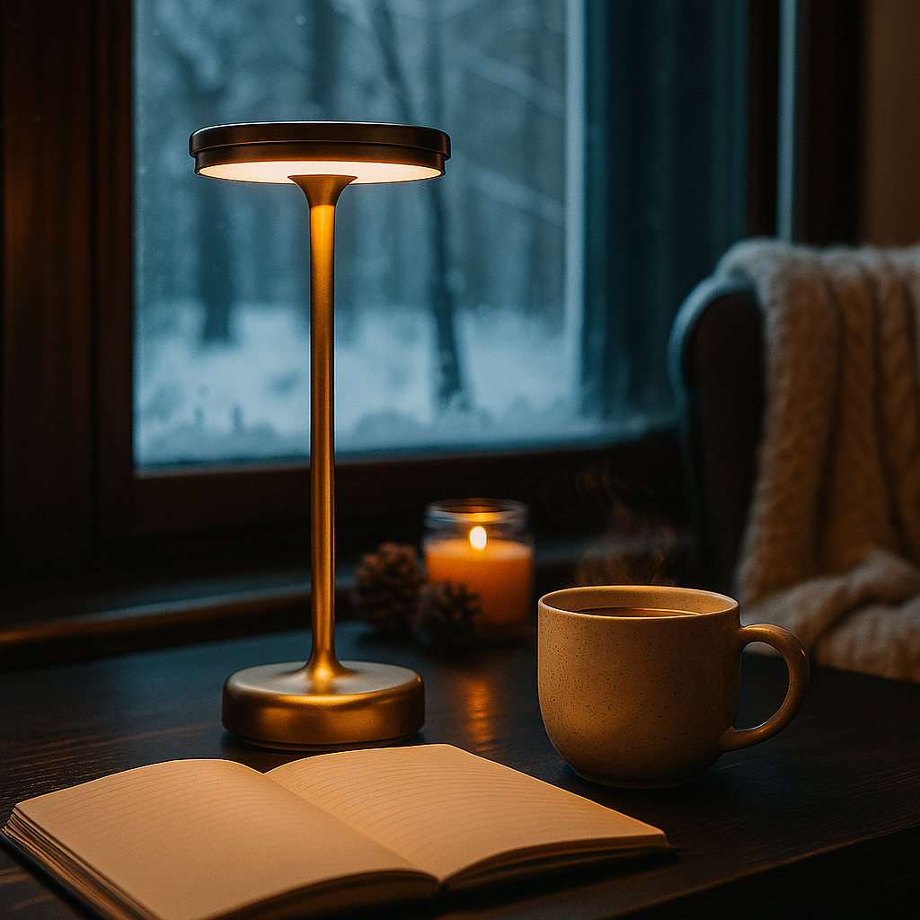 Lumoa | Draadloze LED Tafellamp voor Binnen & Buiten