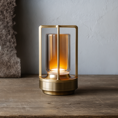 LumenAura | Lanterna LED Ricaricabile Wireless – Il Regalo Perfetto per Momenti Caldi