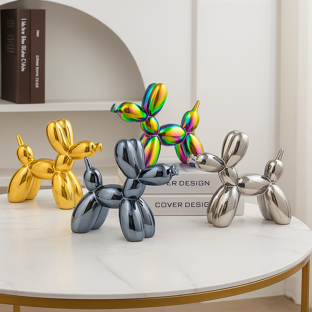 Balloomi – Ceramiczny pies balonowy jako przyciągający wzrok element Twojego wnętrza