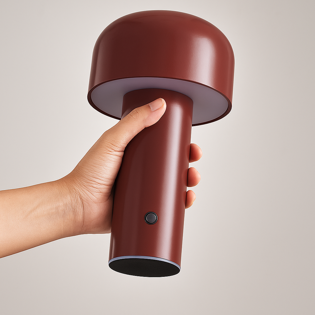 GlowFungo | Draadloze Tafellamp in Paddenstoelvorm