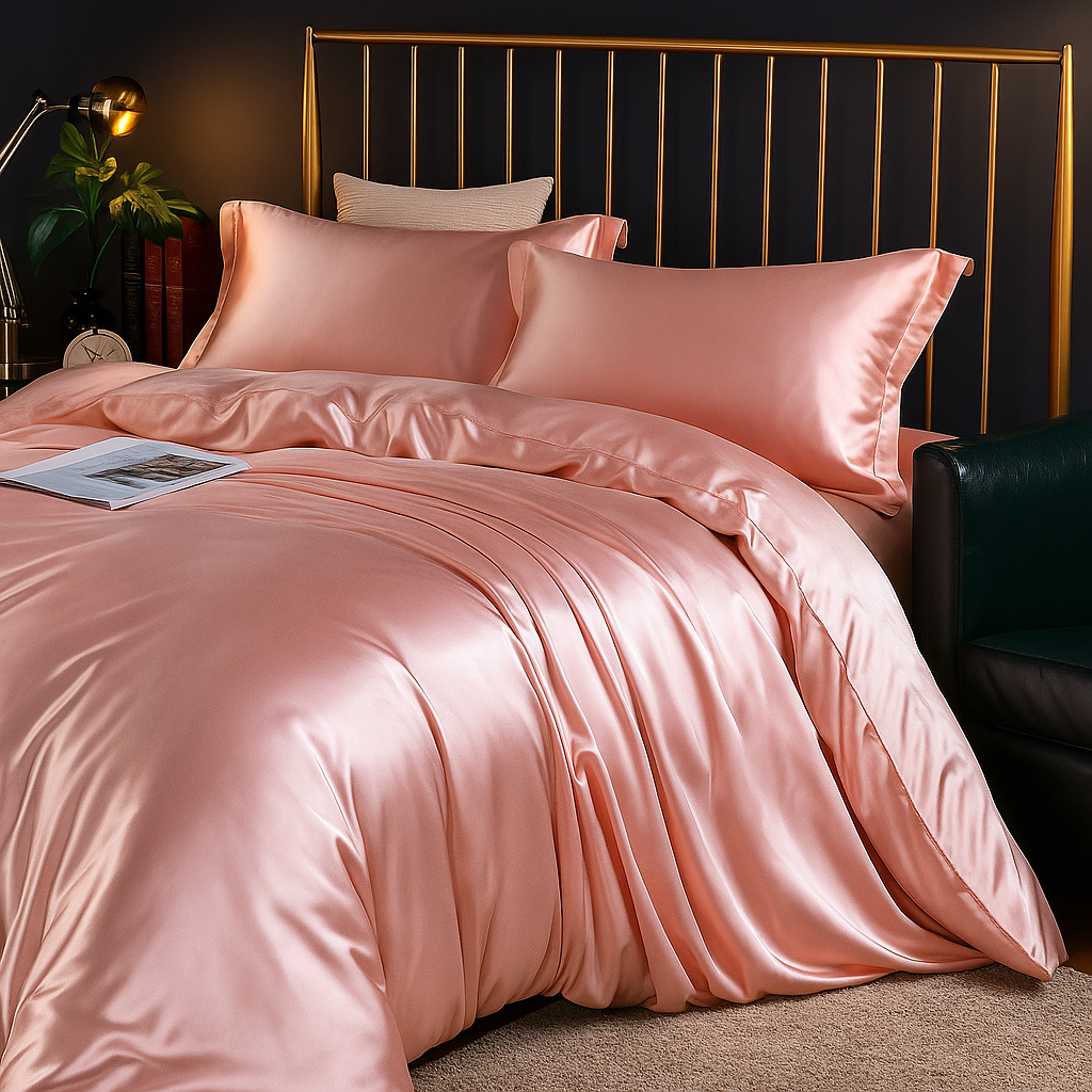 SilkLuxe™ | Satijnen Beddengoed Set voor Ultiem Slaapcomfort