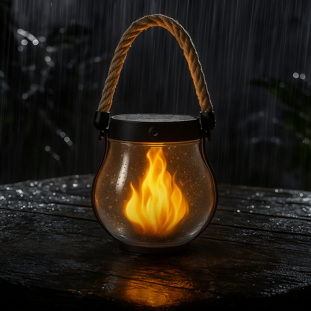 FlammaGlow | Sfeervolle Buitenlantaarn op Zonne-energie