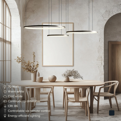 LUNÉA Lampada da parete – Design senza tempo con attacco E27 e luce accogliente