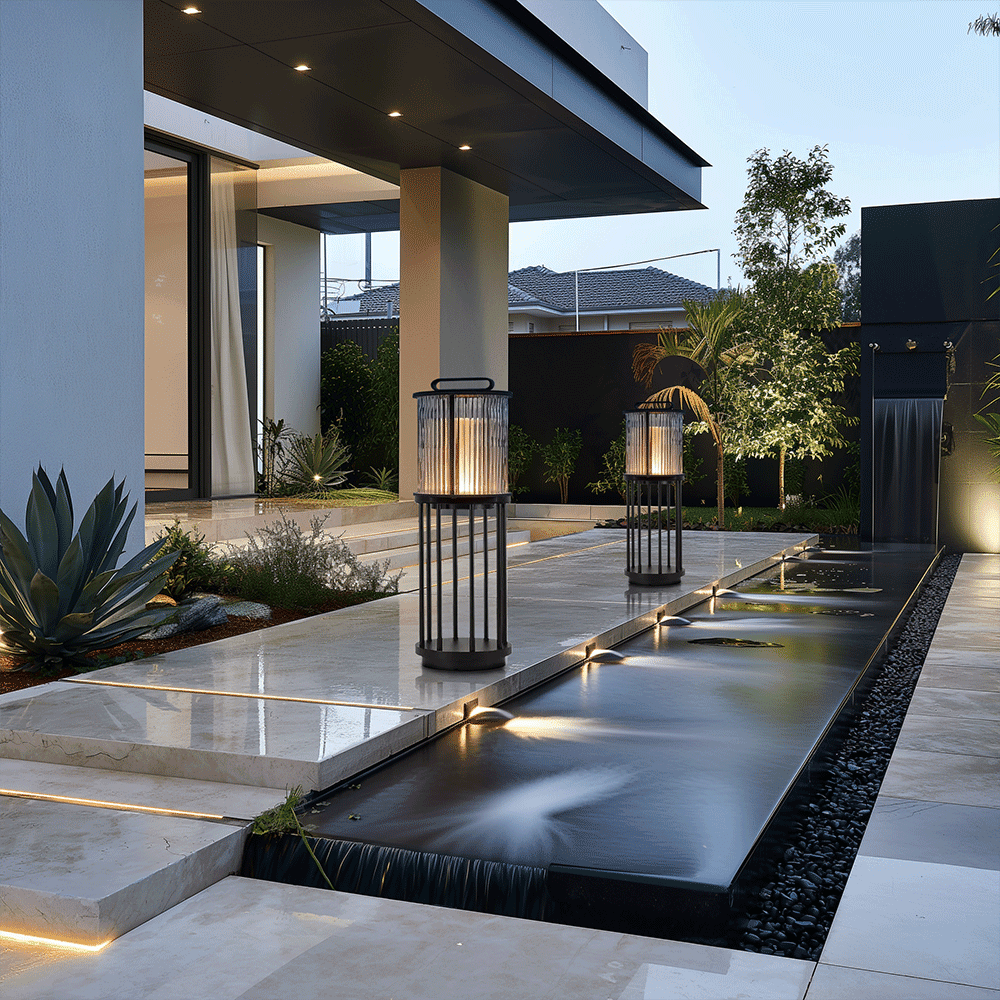 Elvy Villa Wodoodporna Lampa Ogrodowa