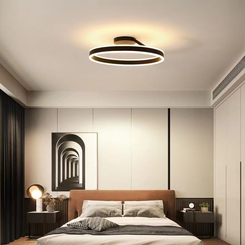 ArishaGlow - Elegante LED-plafondlamp in goud en metaal