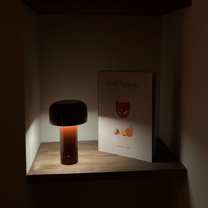 GlowFungo | Draadloze Tafellamp in Paddenstoelvorm